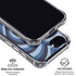 Blue Heart Pattern iPhone 16e Clear Case